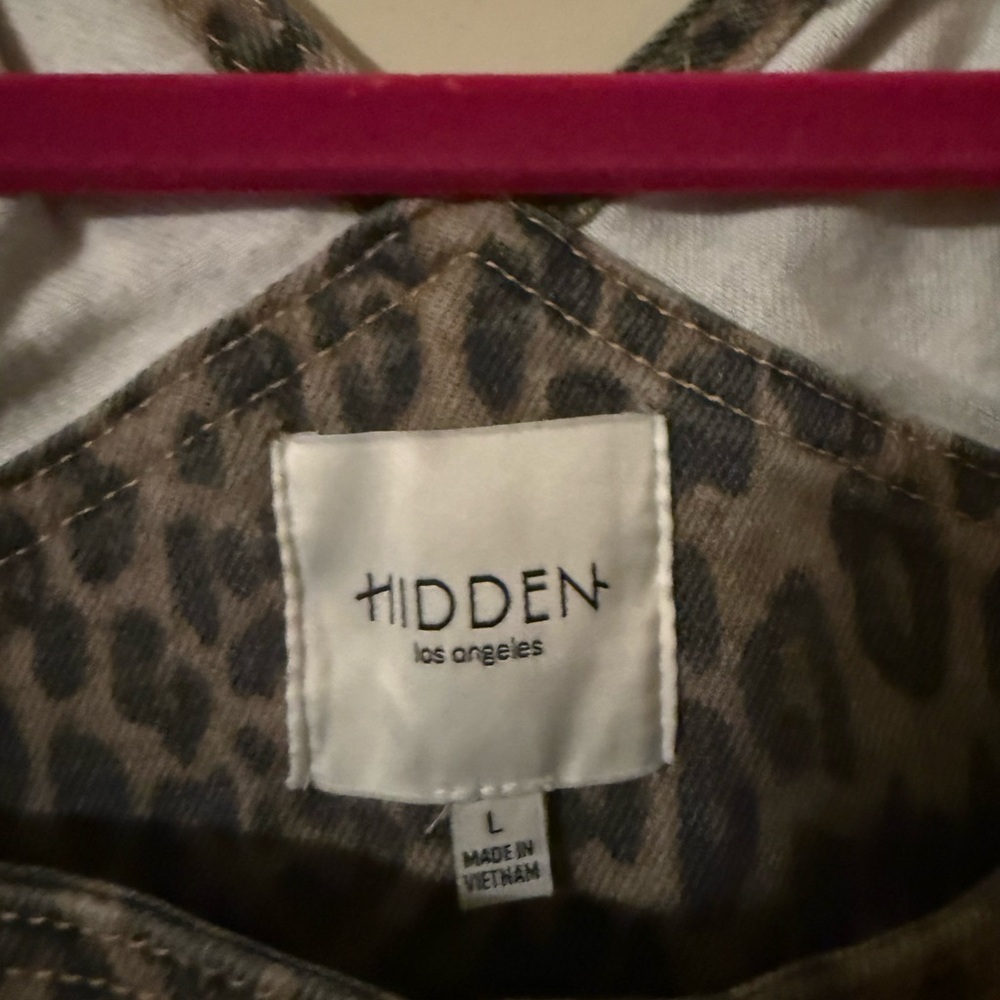 Leopard Print Women's Jumpsuit - Picture 2 of 11